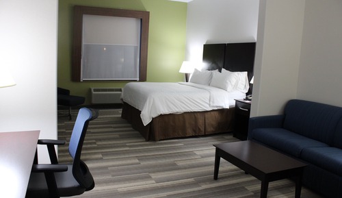 Suite, 1 King-Bett, barrierefrei (Comm, Mobil Tran Shwr)