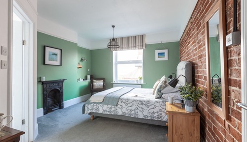 Doppelzimmer, mit Bad, Meerblick (King Ensuite)