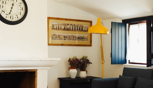 Ferienhaus, 2 Schlafzimmer, Kochnische, zum Garten hin