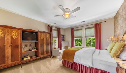 Deluxe-Zimmer, 1 Queen-Bett, eigenes Bad (The King George III Suite)