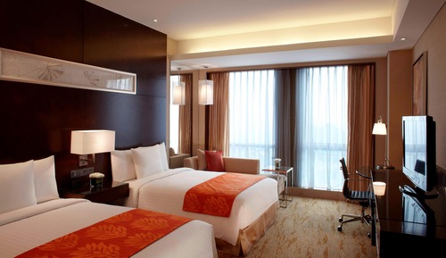 Deluxe-Zimmer, 2 Einzelbetten, Nichtraucher, Stadtblick