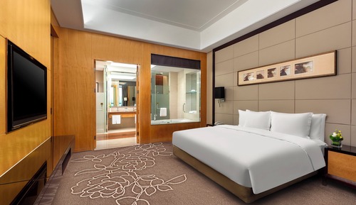 Zimmer, 1 Schlafzimmer, Flussblick (Dining Area, High Floor)