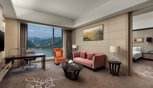 Zimmer, 1 Schlafzimmer (180 Degree Yangtze River View)