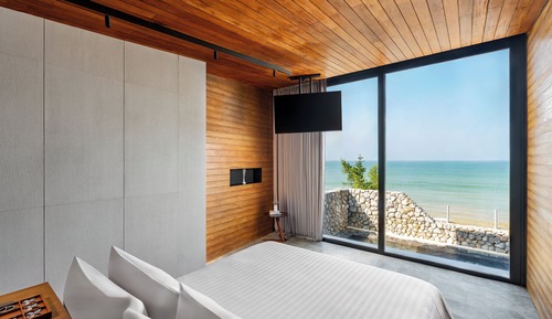 Suite, Strandseite, Villa mit Pool
