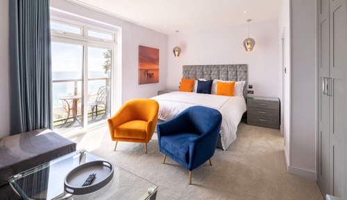 Superior-Doppelzimmer, Balkon, Meerblick