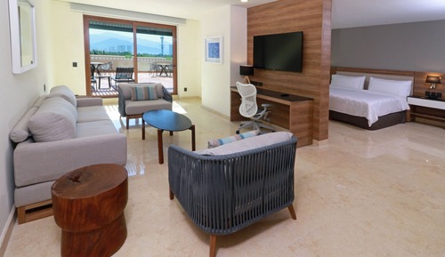 Suite, 1 King-Bett und Schlafsofa