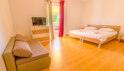 Standard-Apartment, 1 Doppelbett und Schlafsofa