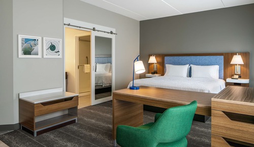 Suite, 1 King-Bett, barrierefrei, Nichtraucher (Hearing)