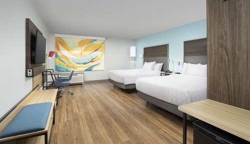 Zimmer, 2 Queen-Betten, barrierefrei (Roll-In Shower)