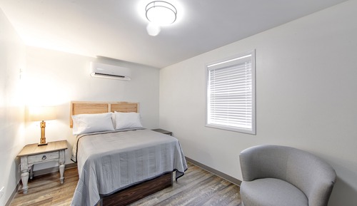 Basic-Ferienhaus, 1 Doppelbett