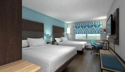 Studio, 2 Queen-Betten