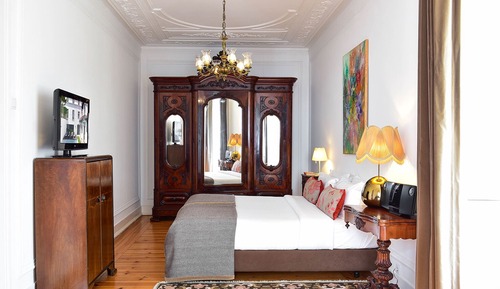 Doppelzimmer, Gartenblick