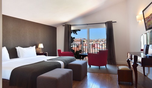 Panoramic-Doppelzimmer, Stadtblick