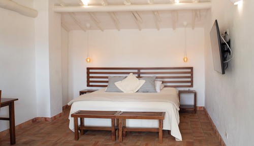 Junior-Doppel- oder -Zweibettzimmer, 1 King-Bett, Stadtblick