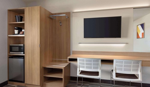 Zimmer, 1 Queen-Bett, barrierefrei, Nichtraucher (Mobility,roll-in shower)