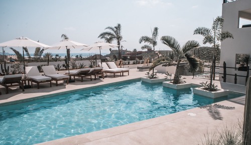 Deluxe-Apartment, 2 Schlafzimmer, Poolblick