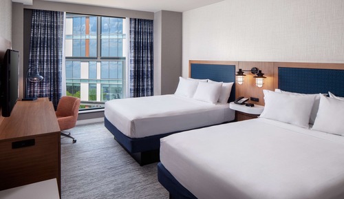 Standardzimmer, 2 Queen-Betten, barrierefrei (Hearing)