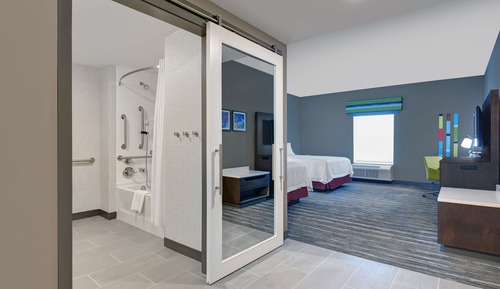 Studio, 2 Queen-Betten, Kühlschrank und Mikrowelle (Wet bar)