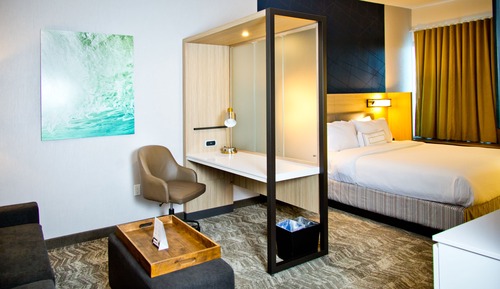 Suite, 1 King-Bett und Schlafsofa