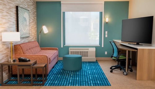 Suite, 1 King-Bett, barrierefrei (Hearing)