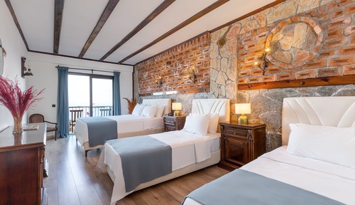 Vierbettzimmer, Meerblick