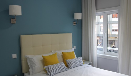 Zimmer, 1 Queen-Bett und Schlafsofa