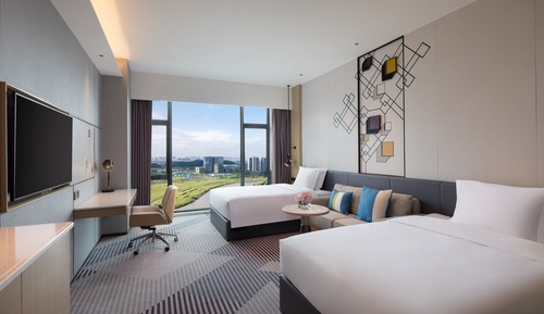 Standardzimmer, 2 Doppelbetten