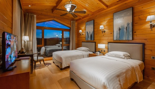 Swiss, Villa, Multiple Beds, Mountain View