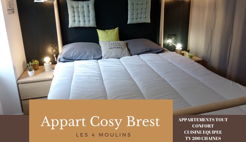 Apartment, Blick auf den Innenhof (COSY BREST 8)