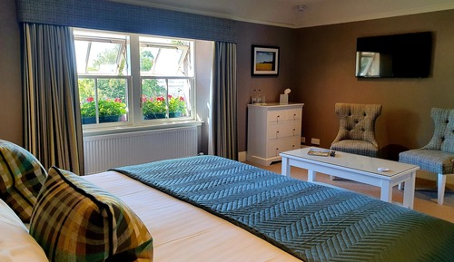 Panoramic-Doppel- oder -Zweibettzimmer, Bergblick