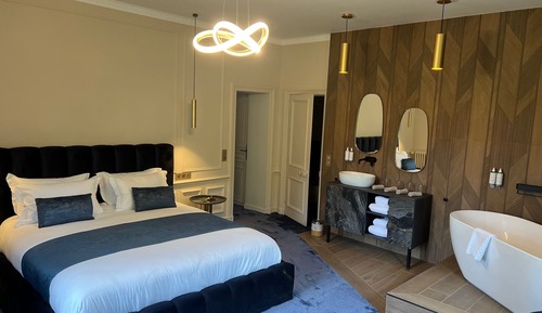 Doppelzimmer, Gartenblick