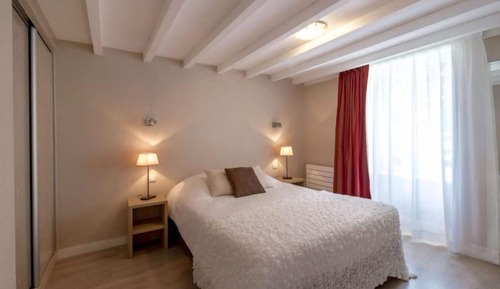 Romantisches Apartment, Kochnische