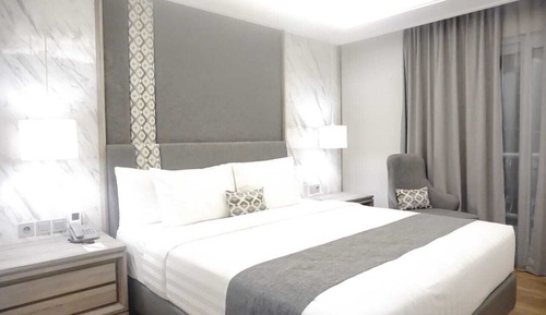 Deluxe-Zimmer, 1 King-Bett, Balkon