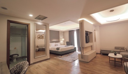 Junior-Zimmer, 1 Schlafzimmer, Nichtraucher, Stadtblick