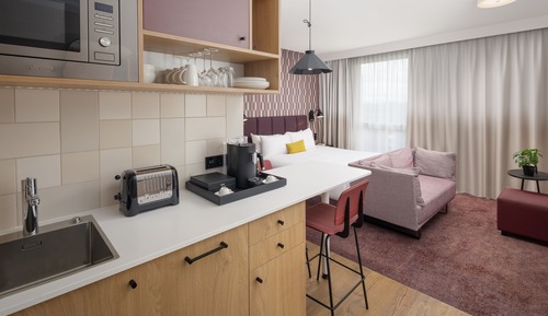 Studiosuite, 1 King-Bett