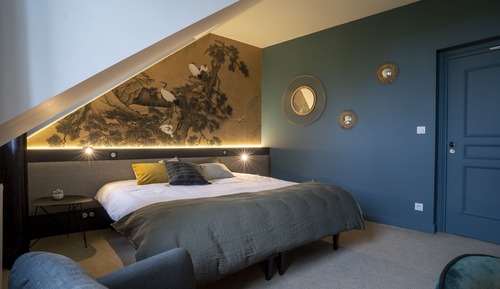 Superior-Doppel- oder -Zweibettzimmer