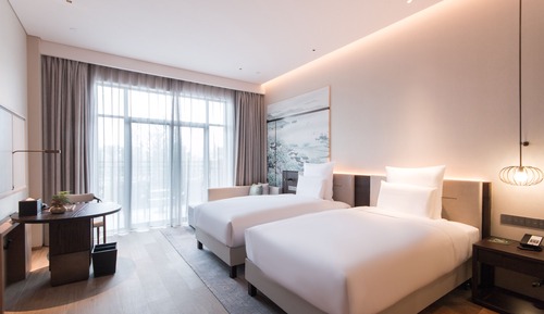 Deluxe-Zimmer, 2 Einzelbetten, Seeblick