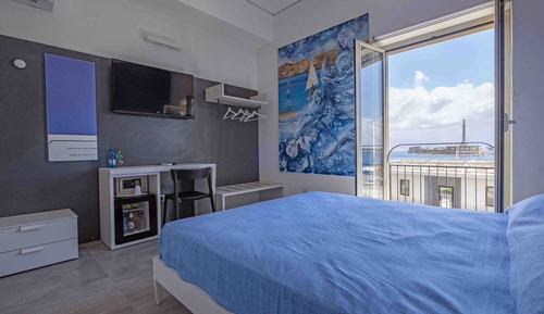 Classic-Zimmer, Meerblick (Scilla e Cariddi)