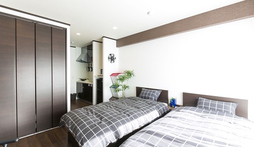 Zimmer, 2 Schlafzimmer (1404 apartment-B)