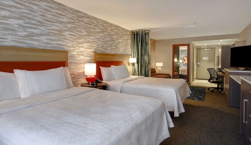 Studio, 2 Queen-Betten, barrierefrei, Badewanne (Mobility & Hearing)