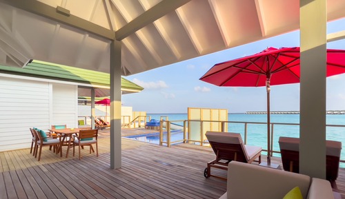 Two Bedroom Lagoon Villa with Pool + Slide