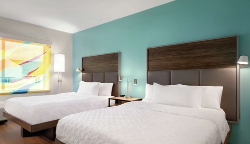 Zimmer, 2 Queen-Betten