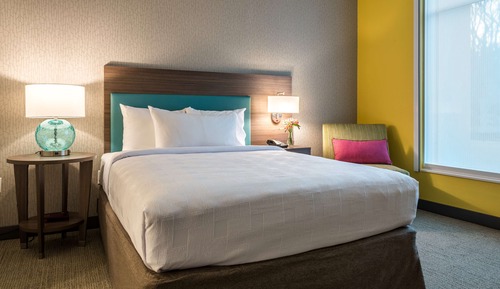 Studio, 1 Queen-Bett, barrierefrei (Mobility & Hearing, Roll-in Shower)