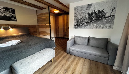 Comfort-Doppel- oder -Zweibettzimmer, 1 Schlafzimmer, Nichtraucher, Bergblick