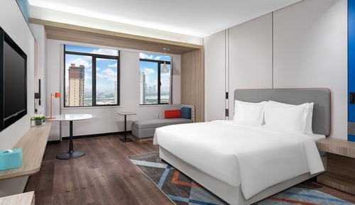 Standardzimmer, 1 King-Bett, Seeblick