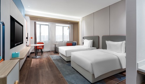 Standardzimmer, 2 Einzelbetten, Seeblick