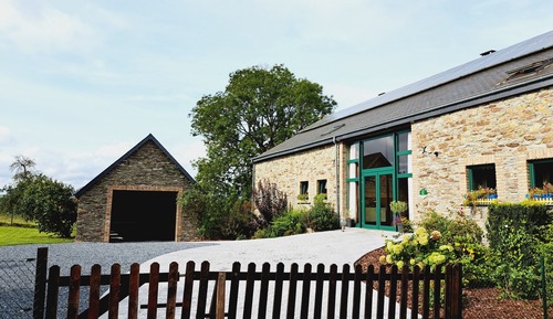 Ferienhaus, mit Bad, Gartenblick