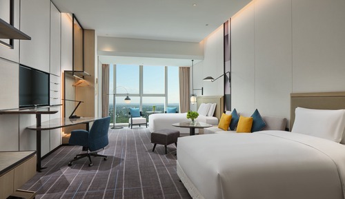 Premium-Zimmer, 2 Doppelbetten