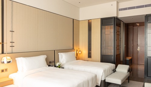Classic-Zimmer, 2 Doppelbetten, Stadtblick