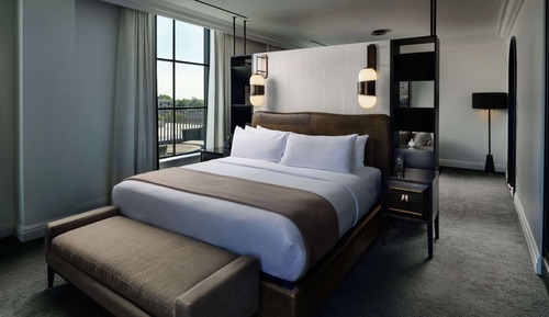 Suite, 1 King-Bett, Terrasse (City)